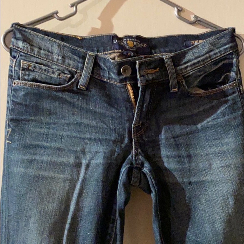 Lucky Brand Zoe Boot Cut Low Rise Jeans